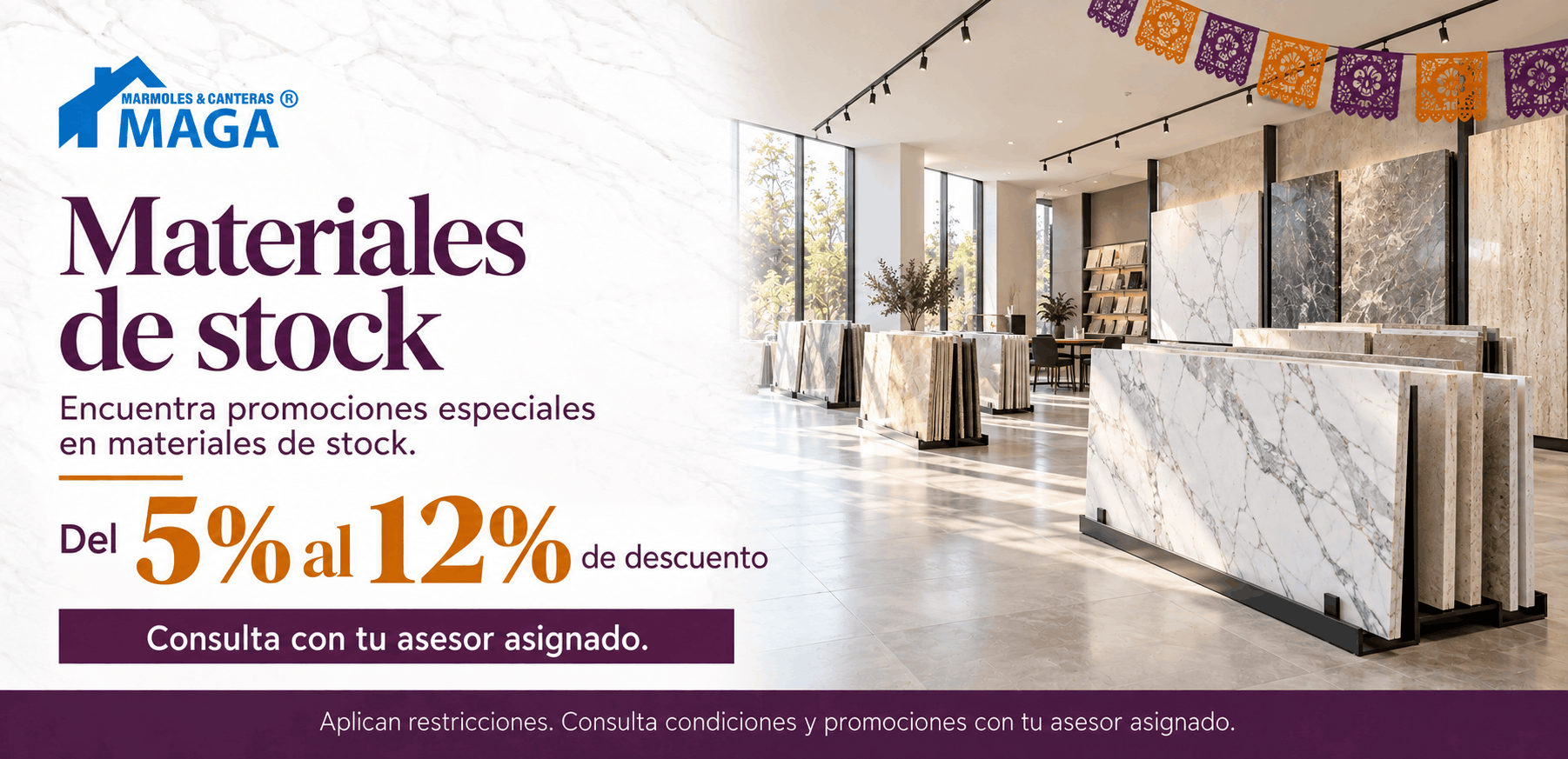Promoción en cuarzo y superficies
