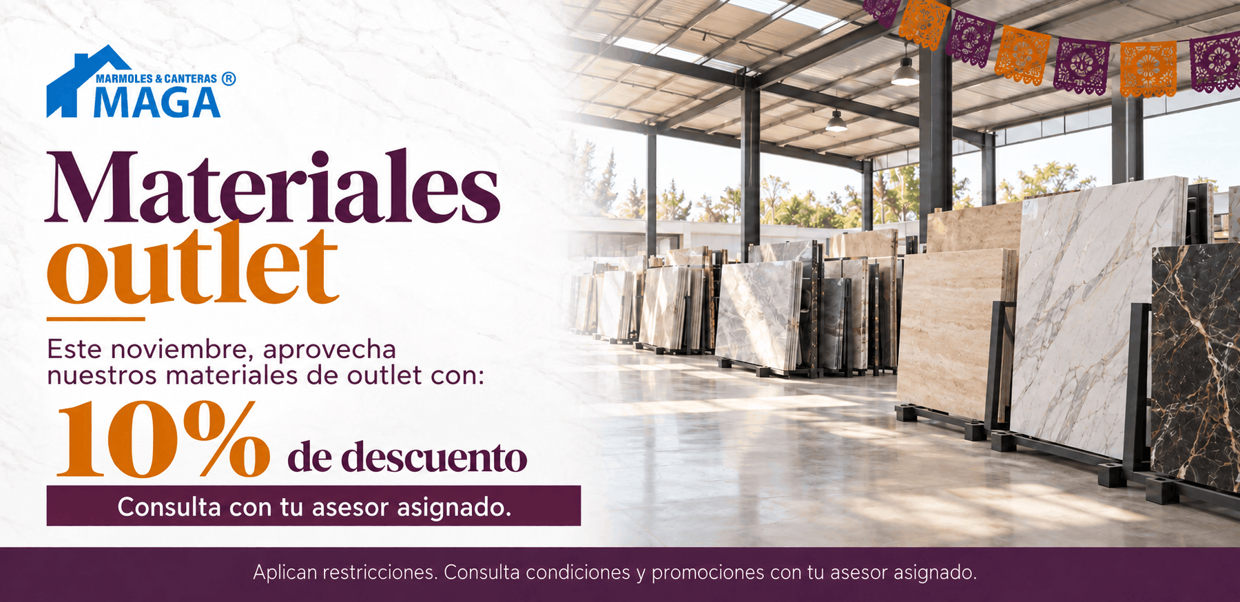 Promoción en cuarzo y superficies