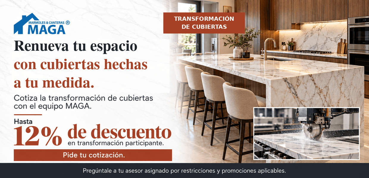 Promoción en cuarzo y superficies